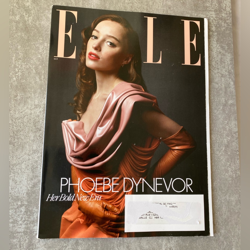 Elle Magazine Phoebe Dynevor